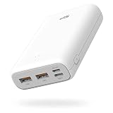 SP Silicon Power シリコンパワー モバイルバッテリー 10000mAh 20W急速充電 PD20W/QC3.0 Type A - Type CケーブルとType C - Type Cケーブル2本同梱３台同時充電可能