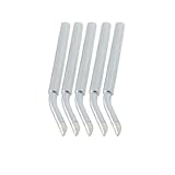 uxcell コテ先　ソルダー　シルバートーン　セット　60W 5mm幅 5個入