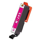 【TAKEYUKI】SAT-M サツマイモ マゼンタ 互換インクカートリッジ 互換品 互換用 インク SAT-6CL 純正品併用 増量 大容量 ICチープ搭載 残量表示 個包装 対応機種：EP-712A EP-713A EP-714A EP-715A EP-812A EP-813A EP-814A EP-815A インク