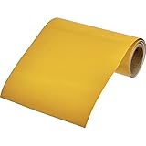 トラスコ中山(TRUSCO) 配管識別テープ 黄(2.5Y8/12)100MM幅X1M RAH-519M