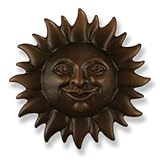 Smiling Sunface Doorbell Ringer - Oiled Bronze [並行輸入品]