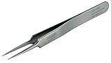ホーザン(HOZAN) ピンセット(ツイーザー) 極細先端仕上げ 完全非磁性 先端サイズ:幅0.4mm 厚み0.2ｍｍ 材質:ステンレス P-873