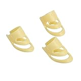 3個、ギターのピック エレキアコースティックギターとウクレレの人差し指のピック アラスカ ピック ギターや弦楽器のパーツ アクセサリー M