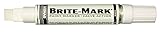 BRITE-MARK Jumbo Paint Marker, white by Dykem