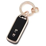 [YANMW] N-BOX キーケース適合ホンダ NBOXキーカバー N-BOX N-ONE N-WGN N-ワゴンNBOXカスタム N-VAN JF1 JF2 JF3 JF4 スマートキーケース 可愛 2ボタン (ゴールドブラック)