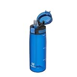 Super Sparrow 水筒 ウォーターボトル - 750ml - 米国Tritan BPAフリーストローボトル- 適用 スポーツ、 学校 、野球、アウトドア、キャンプ 、トレーニング