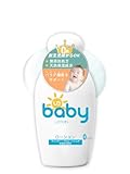 UQベビー スキンケア 全身 ローション さらさら保湿 (200ml / 本体) ベビーローション かお からだ 無色透明 赤ちゃん用 天然保湿成分 無添加 低刺激性 敏感肌 無香タイプ 日本製 (1)