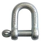 大洋製器工業 捻込シャックル 黒    19mm