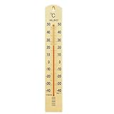 佐藤 大型寒暖計ミルノ -40~50℃(イエロー) 151720