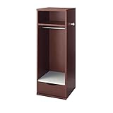 お片付け訓練ロッカー ダークブラウン×ホワイト