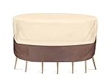 PyleSports PVCTBLCH54 Armor Shield Patio Table & Chair Set Cover Fits Round Table & 4 Tall Chairs Up