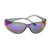 Safety Glasses Starlite Mocha Mirror Wraparound Lens Gray Frame Deep Temple Snug Comfortable by Gate