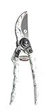 Esschert Design USA Herb Print Galvanized Garden Hand Pruner [並行輸入品]