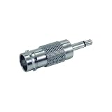 ジェフコム BNC変換アダプター BNCジャック⇔3.5mmモノラルプラグ LBNC-JMO