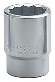 Wright Tool 61-33MM 3/4 Drive 12 Point Standard Metric Socket, 33mm by Wright Tool