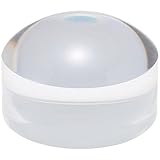 ドーム型ブロックルーペ アクリル樹脂性 4倍 BDL-4500