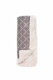 Bella Bundles Damask Luxury Blanket Grey [並行輸入品]