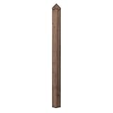 6本セット　ラティス用柱 ACQブラウン 60角×90cm LPB-0160