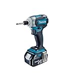 マキタ 充電式インパクトドライバ 18V 青 バッテリー2個付き TD147DRFX