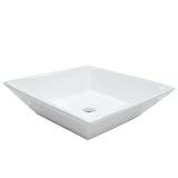 Kingston Brass EV4256 Fauceture Parisan Vitreous China Bathroom Vessel , White [並行輸入品]