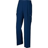 ジーベック XEBEC/ツータックラットズボン/クレスタ21 ツータックラットズボン カラー：19_ディープネイビー サイズ：M 品番：1556