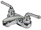 Ultra UF08042C Two-Handle Chrome Non-Metallic Series Lavatory Faucet [並行輸入品]