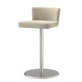 オリバー ダイニング ハイカウンターチェア スチール 布 シルバー×グレー (S・CS-133・ST+CF-18I)