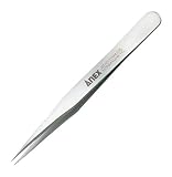 アネックス(ANEX) ステンレスピンセット 強力型 120mm 12本組 No.200