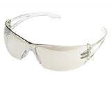 Gateway Safety 270M Varsity Wraparound Eye Safety Glasses, Clear In/Out Mirror Lens, Clear Temple [並