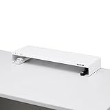 サンワサプライ 電源タップ+USBポート付き机上ラック(W600×D200 ホワイト) MR-LC202W