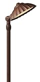 Hinkley Lighting 1558SC-LED Shell LED Path Light with 1.5-Watt 12-Volt LED Light Source, Southern Cl