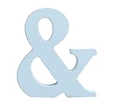 結婚式パーティーのための木製のアルファベット装飾木製手紙[青]