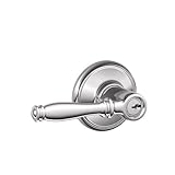 Schlage F51 BIR 625 16-211 10-063 Birmingham Keyed Entry Lever, Bright Chrome by Schlage Lock Compan