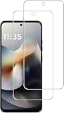 適用 motorola moto g66j/g66y 5G ガラスフィルム Moto G66J 5G 用 強化ガラス【2枚セット】指紋認証対応 日本素材製 ガラスカバー 極薄 高透過率 耐指紋 撥油性 2.5Dラウンドエッジ加工 硬度9H/高透過率/自動吸着 適用 Moto g66j 5G 保護フィルム