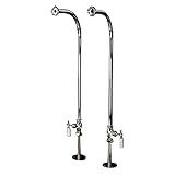 Barclay 4502-PL-CP Freestanding Bath Supply [並行輸入品]