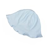 メッシュ素材のＵＶカット　リバーシブル　チューリップ　ハット　４２～４４ｃｍ　日本製 (サックス)