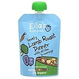 外国からの出荷Ella's Kitchen Organic Lamb Roast Dinner Stage 2?130g