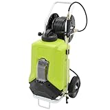 KIKAIYA 電動噴霧器 台車 リール 20Mホース 20L マキタ式 18V バッテリー別売り 動噴 充電式 コードレス 除草剤 農薬 防虫剤 散布 FM-20D 会社(法人宛)