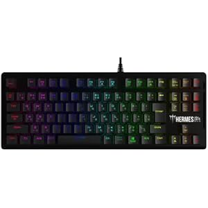 GAMDIAS HERMES S1シリーズ 銀軸91キー日本語配列キーボード HERMES S1S-JP RGB