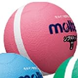 ソフトラインドッジボール１号球　ピンク 182-182