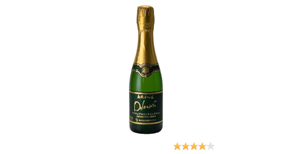 Amazon Co Jp 島根ワイナリー デラウェアスパークリングワイン Nv スパークリング 甘口 日本 375ml 食品 飲料 お酒