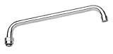 Krowne 12 "交換用注ぎ口、21 – 423l