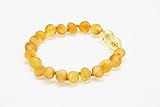 RAW AMBER BRACELET Amberbeata Certified 100% Genuine Baltic Amber Teething Bracelet Raw and Anklet B