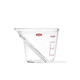 OXO オクソー 計量カップ アングルドメジャーカップ ミニ 60ml 電子レンジ 食洗機対応 耐熱 トライタン製