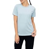 [ルコックスポルティフ] 半袖 Tシャツ 吸汗速乾 ストレッチ ワンポイント トレーニング ランニング レディース UVカット UPF15 BL00(LT5SHTZ1L)
