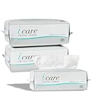 ｉ－ｃａｒｅフェイシャルタオル 60枚入×3個セット 上質クレンジングタオル フェイスタオル 使い捨てタオル コットン 敏感肌専用 顔拭き 洗顔タオル 乾湿両用 メイク落とし 毛羽立ちなし