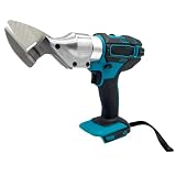 マキタ互換品 充電式 メタルカッター 板金ハサミ 18V 14.4V 切断能力 1.0mm 2段階変速 LEDライト付き 鉄板 ステンレス アルミ カーペット 対応 本体のみ Longsafe MCU01-BL ※充電器・バッテリー別売り