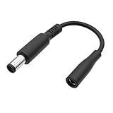 Vogourfify アダプター変換ケーブル DCプラグ変換ケーブル for dell/HP 外径4.5mm*内径3.0mm→外径7.4mm*内径5.0mm DCプラグサイズ変換ケーブル15cm 7.4*5.0mm - 4.5*3.0mmDC電源ドングル 変換アダプター/コネクター