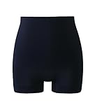 ワコール (Wacoal) マタニティ ショーツ ハイウエスト 産前 産後 兼用 ボーイレングス おなかすっぽりパンツ L ブラック 黒 MPP660 BL