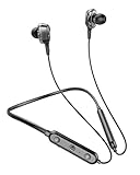 【4スピーカー駆動】Bluetooth 5.1 ワイヤレス イヤホン 14時間連続再生 IPX7防水規格 マイク付き CVC8.0ノイズキャ